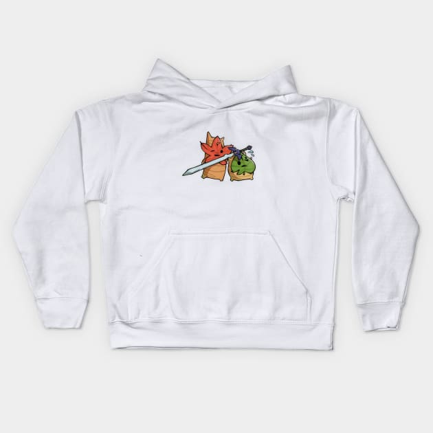 mischievous koroks Kids Hoodie by toothy.crow